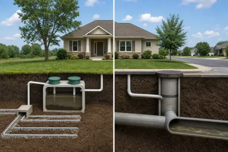 Septic System vs. City Sewer: What Every Homeowner Needs to Know