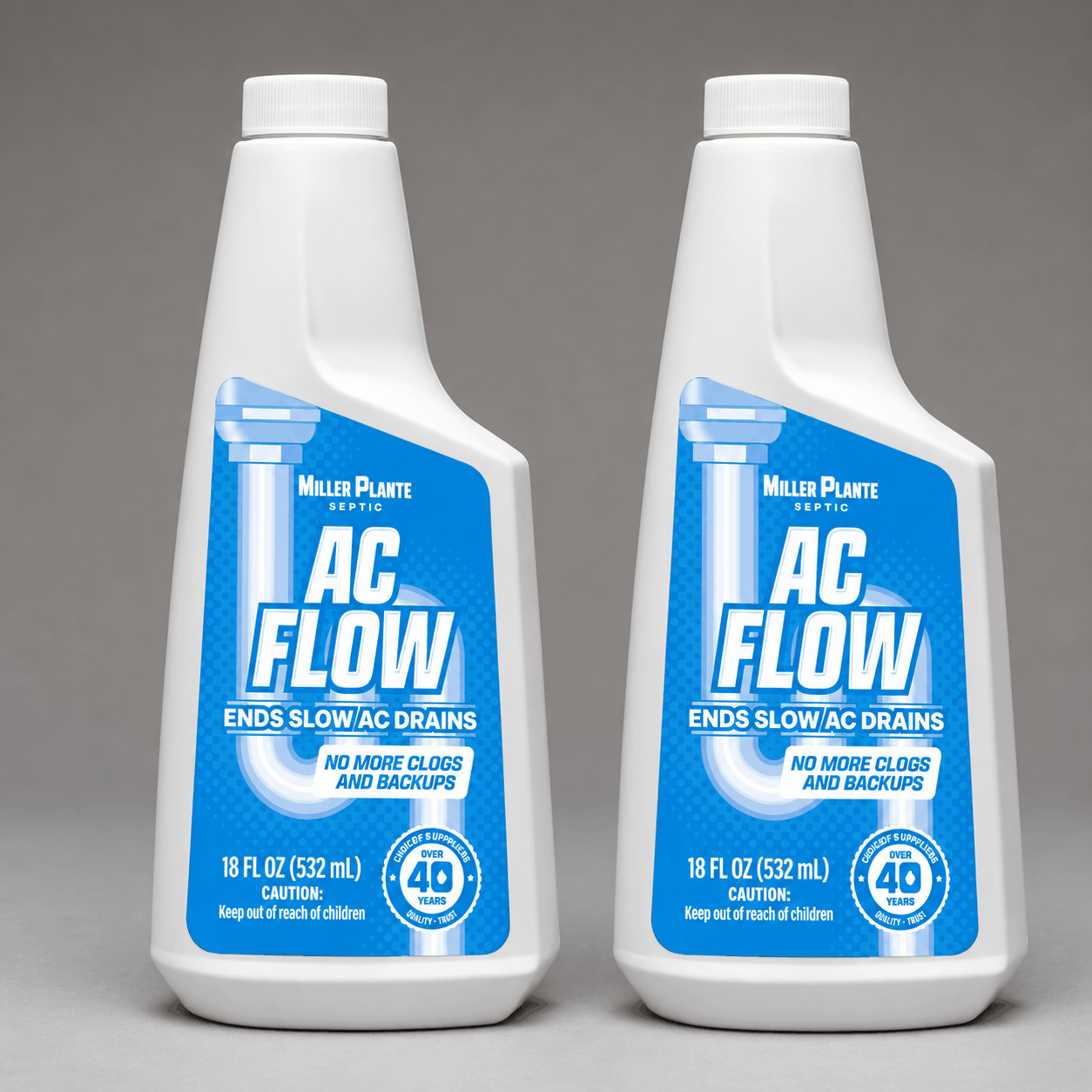 AC FLOW Condensate Drain Line Cleaner™ – 2 Pints